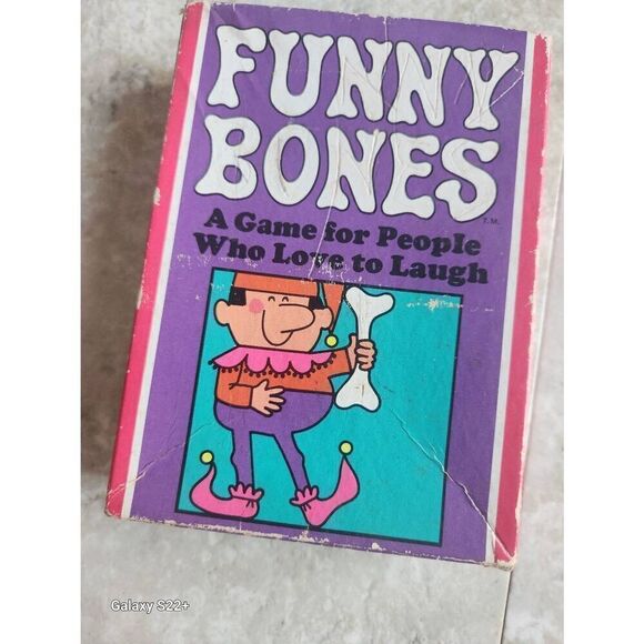 SL Parker Bothers Vintage Funny Bones game - Picture 1 of 6